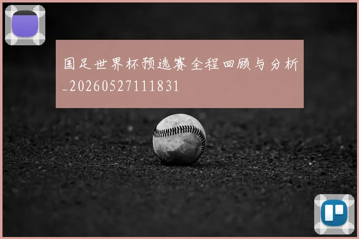 国足世界杯预选赛全程回顾与分析_20260527111831